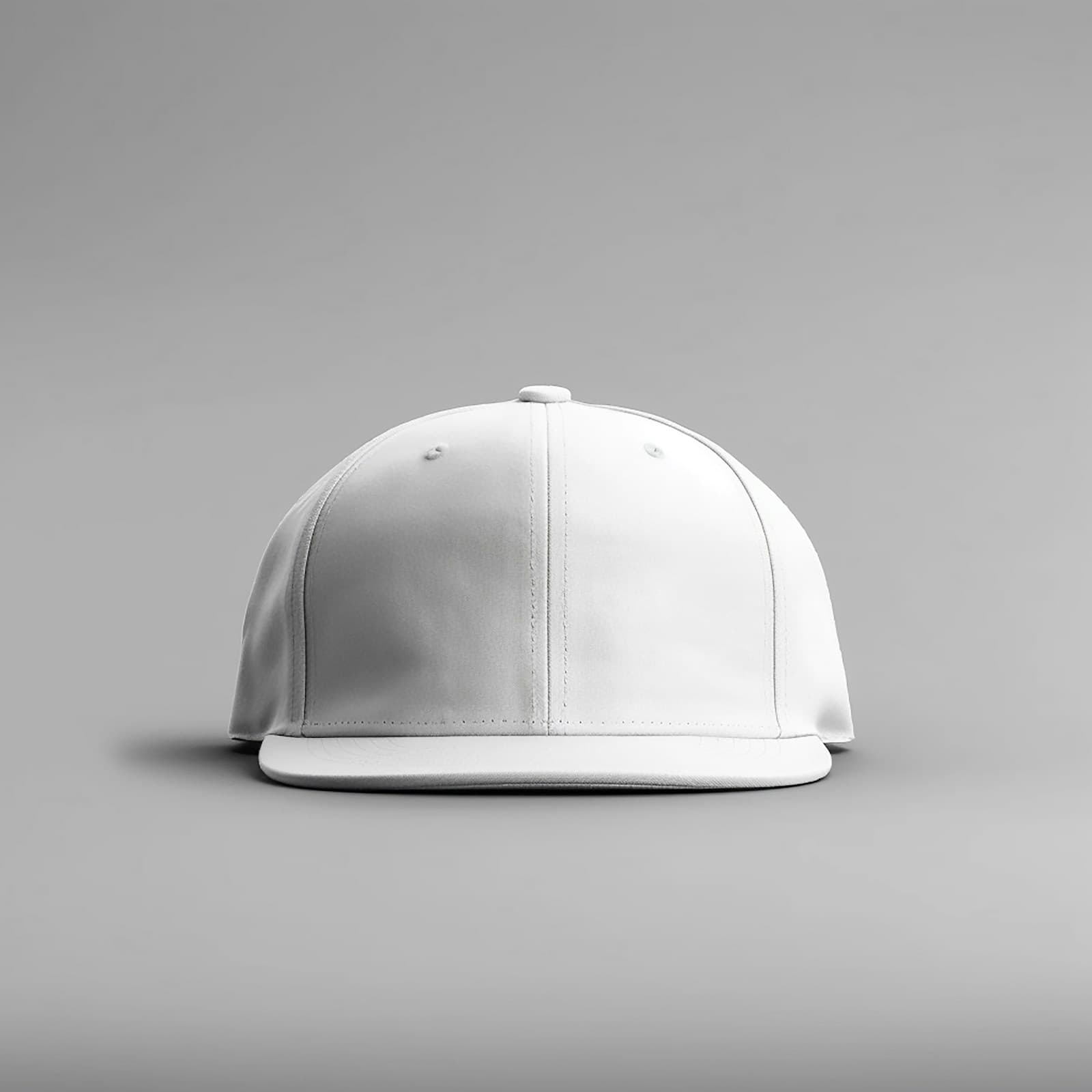 Six-Panel Cap — White
